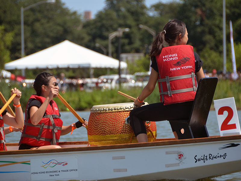 The Hong Kong Dragon Boat Festival in NY