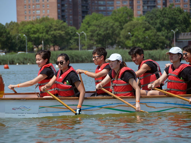 The Hong Kong Dragon Boat Festival in NY