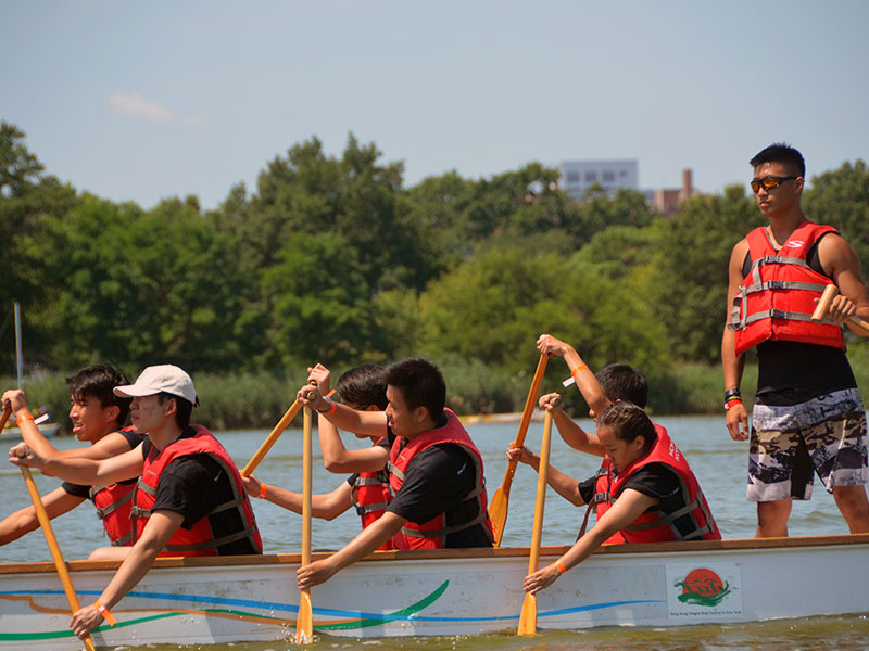 The Hong Kong Dragon Boat Festival in NY