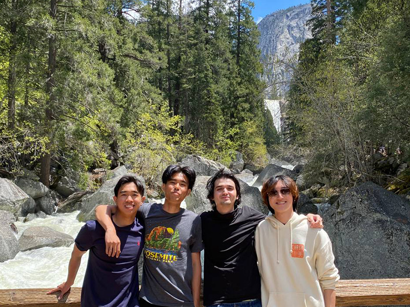 Six mile hike at Yosemite National Park