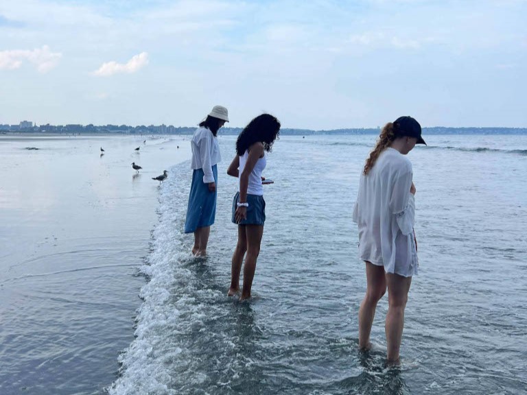 Nahant Beach with Colleagues