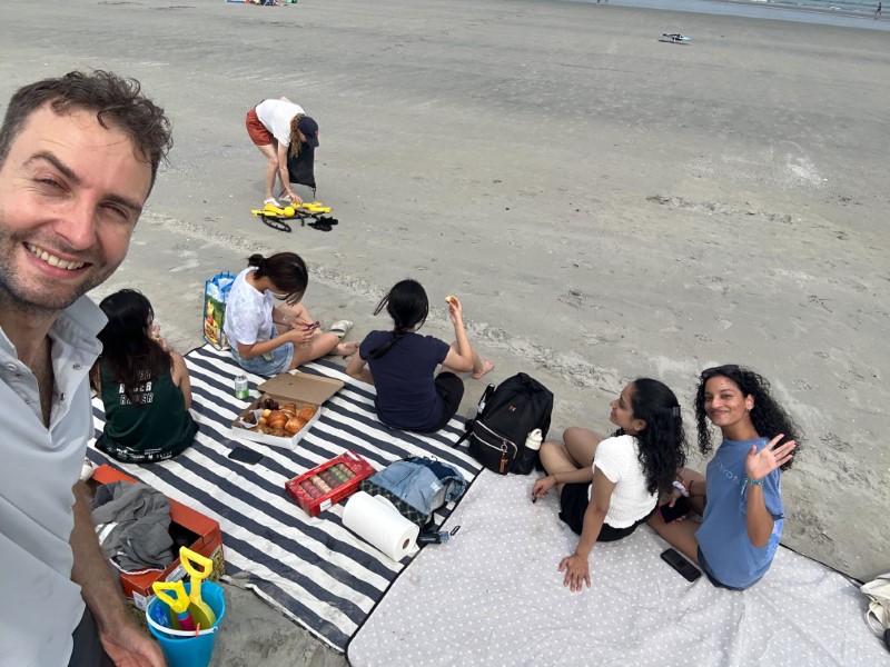 Nahant Beach with Colleagues