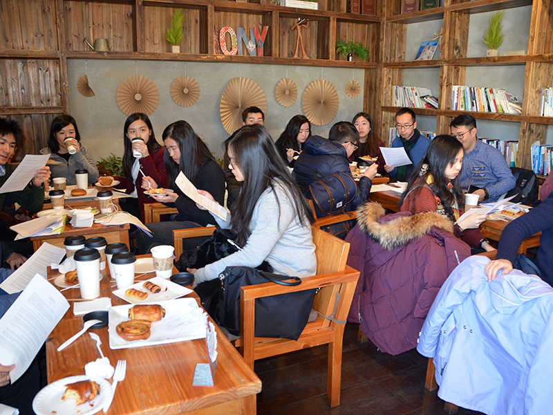 Welcome to NYC (welcoming breakfast)