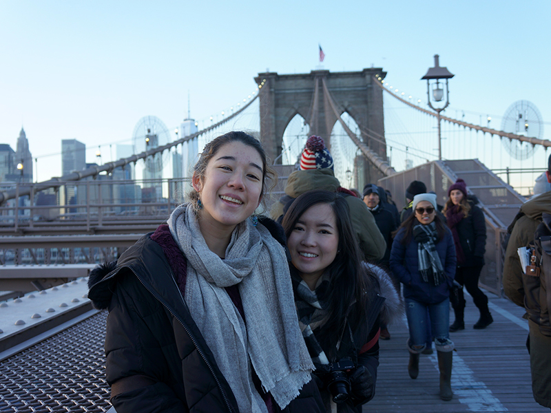 Dumbo and Brooklyn Bridge