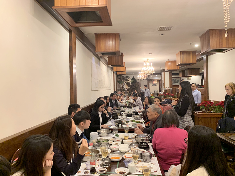 Farewell dinner 