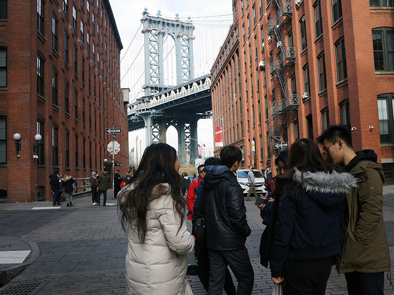 Dumbo and Brooklyn Bridge