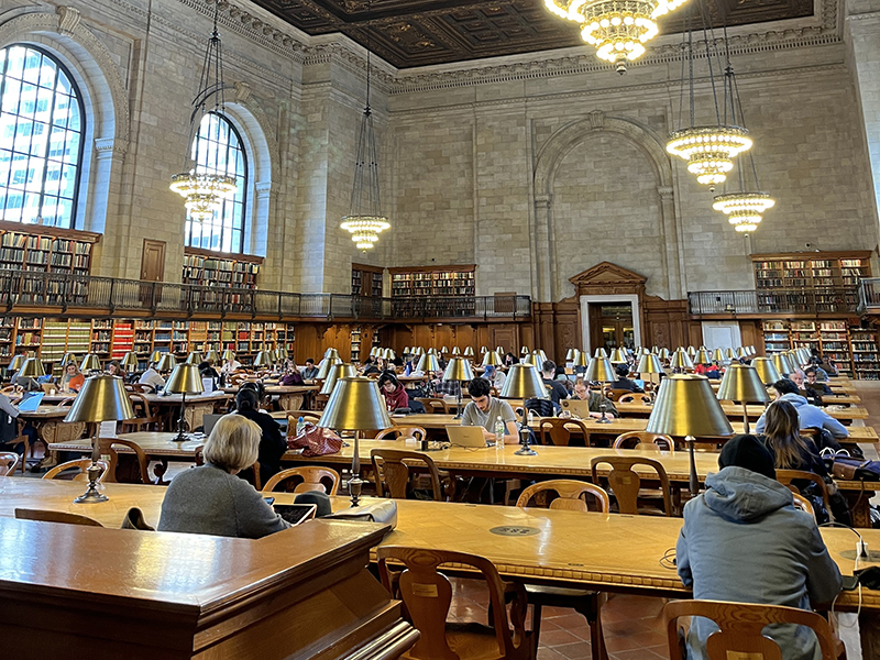 New York Public Library & Bryant Park