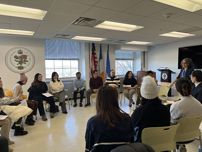 Presentation: Engagement Meeting at Queens Borough President