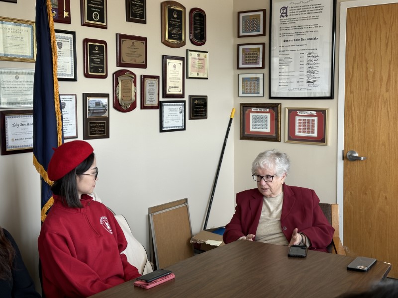 Dialogue: NYS Senator Toby Ann Stavisky 